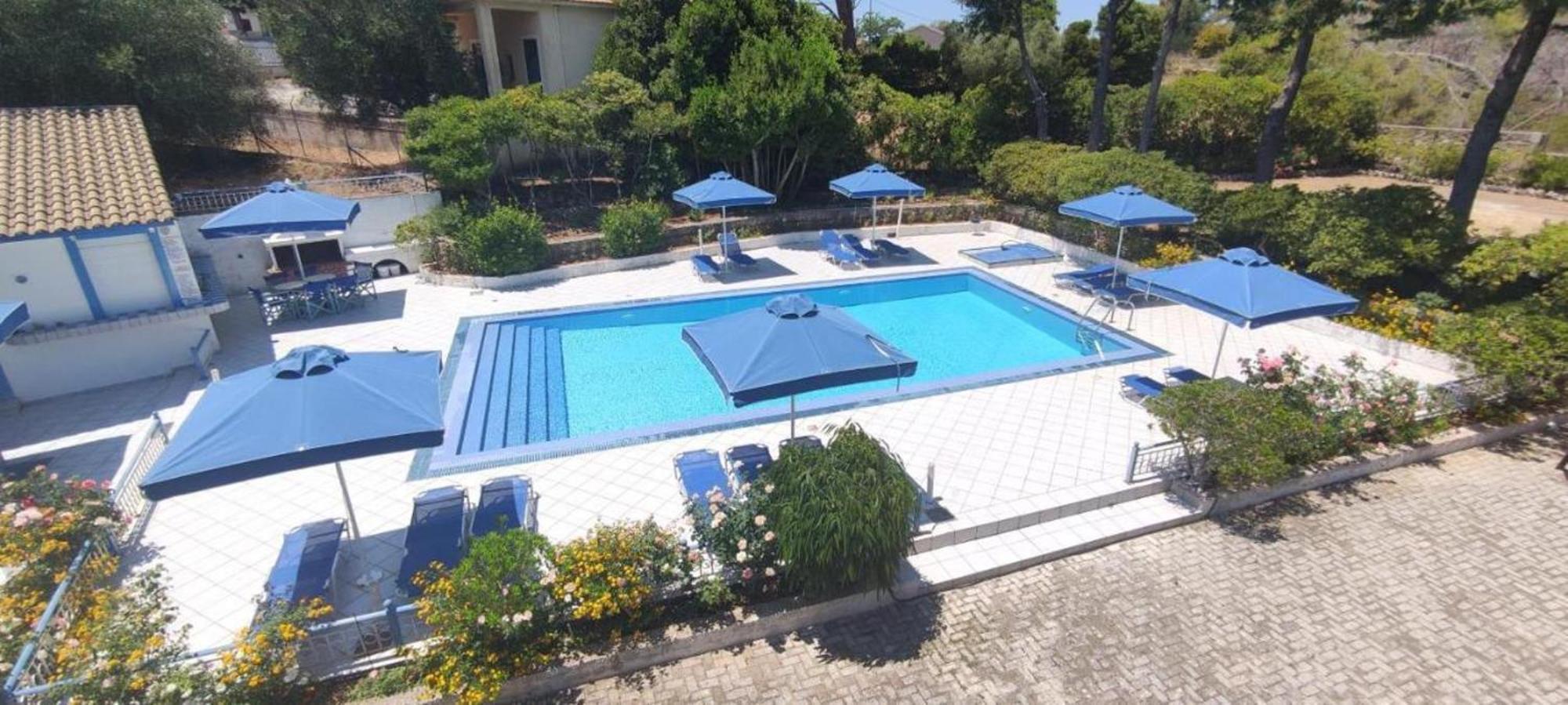 Blue White Apartments - Kefallonia Poolside Retreats Spartia (Kefalonia) Exterior foto